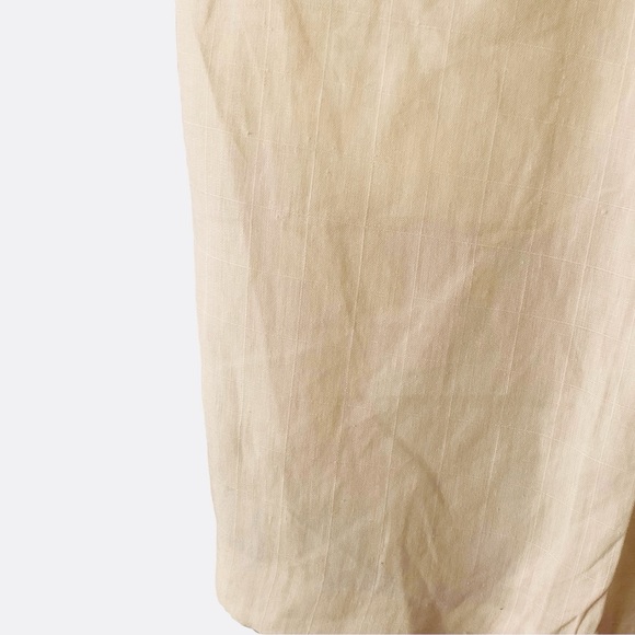 Ralph Lauren Purple Label Linen NWOT Classic Cream/Pale Yellow Shorts. … - Picture 8 of 11
